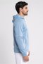 Men Sportswear Fit Long Sleeve Training Hoodie, Blue - 3