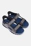 Men Tresmen Reece Velcro Closure Sandal, Dark Grey - 2