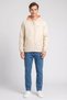 Men Brand Logo Windbreaker Jacket, Off White - 2
