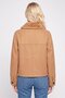 Women Solid Softshell Jacket, Tan - 4