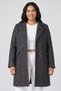 Women Textured Trench Coat, Multicolor