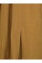 Women Solid Long Parka Jacket, Khaki - 5