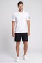 Men Sportswear Fit Short Sleeve Outdoor Polo Shirt, White - 2