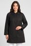 Women Solid Trench Coat, Black