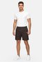 Men Relaxed Fit Skate Cargo Shorts, Dark Brown - 2