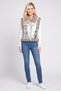 Women Texture Vest Jacket, Multicolor - 2