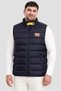 Men Quilted Puffer Vest Jacket, Deep Navy