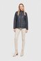 Women Quilted Bomber Jacket, Dark Navy - 2