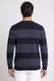 Men Crew Neck Knitted Sweater, Multicolor - 4