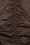 Women Solid Bomber Jacket, Chocolate Brown - 5