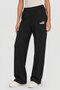 Women Sportswear Fit Outdoor Sweatpants, Black