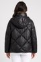 Women Quilted Puffer Jacket, Black - 4