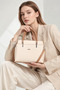 Women's Embossed Pattern Adjustable Strap Stylish Clutch Bag DIMENSIONS: 25 X 22 CM