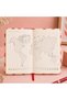 Pink Hearts A5 striped pattern lined notebook – 175 Pages, Hardcover - 3