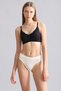 Egyptian Women's Modal & Cotton HERA Brazilian Tri-Cut Briefs with Hidden Elastic Band—Black, White, and Nude - 5