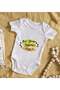 BK Kids "Give Me to My Auntie Slowly" Designer Baby Bodysuit - Model 1, 9–12 Months