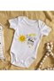 BK Kids "No Worries, My Aunt Will Take Care of It" Printed Baby Bodysuit - Model 1, 3-6 Months, 48c7bc22