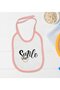 BK Kids Smile Pink Baby Bodysuit and Bib Gift Set #1 en123646 - 3