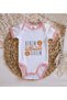 BK Kids "Uncle Lion" Design Pink Baby Bodysuit-1, 6–9 Months, 78426c53 - 3