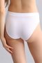 Egyptian Women's Modal & Cotton HERA Brazilian Briefs with Hidden Elastic, 3-Pack, White - 3