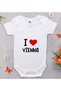 BK Kids "I Love Vienna" Design Baby Bodysuit - Model 1, 12–18 months