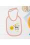 BK Kids "No Worries, My Aunt Will Take Care of It" Design Pink Baby Bodysuit and Bib Gift Set, Size 6–9 Months - 3