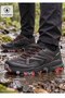 Men's Black and Red Waterproof Softshell Outdoor Shoes HM900822