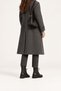 Women's Winter Black Leather Casual Boots with Thick Soles TR01MK03E - 5