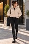 Short Inflatable Coat Winter Crop Length - 2