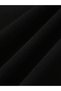 Men's Black Crew Neck Hoodless Winter Sweatshirt - 4