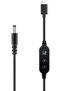 كابل محول USB C إلى DC PD، كابل طاقة USB Type C PD 36-100 واط إلى DC5521، جهد قابل للتعديل 5-20 فولت - 8