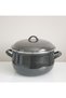 26 CM, 6-LITER ANTHRACITE ENAMELED POT FOR MILK, YOGURT, MENEMEN, AND SAUCES - 2