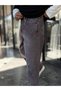 Coffee-Colored Double-Stitched Baggy Jeans WE-3496/3497/3498 - 6