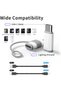 4 Pack Lightning to USB C Adapter for iPhone 15/16/16 Pro Max/Plus,Samsung S24,Support Charging & Da - 7