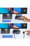 USB 3.0 KVM Switch HDMI 4K@60HZ for 2 Computers and 1 Monitor with 3*USB-A Ports, 1*USB-C Port, Compatible for Mouse, Keyboard, Hard Drive, printer, with Controller, HDMI Cables*2, USB Cables*2 - 5