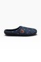 16721-27 Striped Patterned Thermal Men's House Slippers, Sizes 41–45 - 2