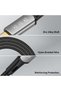 كابل تمديد USB4 Thunderbolt 4 بقوة 240 واط ودقة 8K، كابل USB-C ذكر/ذكر للشحن السريع ونقل البيانات بسرعة 40 جيجابت في الثانية - 6