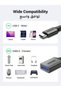 محول USB-C إلى USB 3.2، كابل OTG بسرعة 5 جيجابت في الثانية، ذكر من النوع C إلى USB-A، باللون الأسود. - 6