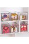 Stackable Storage Drawers, 2 Pack Clear Acrylic Drawer Organizers with Handles, Easily Assemble for - 7