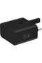 25W Super Fast Charging Travel Adaptor with Type-C Cable, Black - 2