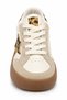 Star-Patterned Rubber Sole, Lace-Up, Casual Unisex Boys'/Girls' Kids' Sneakers - 8