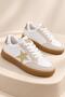 Star-Patterned Rubber Sole, Lace-Up, Casual Unisex Boys'/Girls' Kids' Sneakers - 7