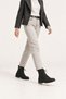 Women's Winter Black Casual Boots with Thick Soles TR01MK03A - 3
