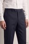 Ds Damat Slim Fit Dark Navy Blue Plain Travel Suit - 3