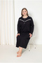 100% Cotton Transitional Fabric Long-Sleeved Plus-Size Maternity Nightgown 053 - 4