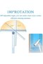 All-Purpose Shower Squeegee for Shower Doors, Foldable Window Scraper with Extendable Handle for Gla - 4