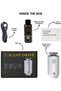 Scent Drive Combo Car Diffuser with Hilton Fragrance Oil | 2000mAh Battery | 8–10 Hour Operation | Compact & Portable | Includes 50ml Aromatherapy Oil with Fruity & Musk Notes - 3