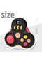 Fidget Pad Controller, Handheld Sensory Toy with Clickers, Switches, Sliders and Quiet Spinner, Text - 3