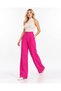 Women's High-Leg Wide-Leg Palazzo Pants – Striped and Solid Color Options - 2