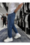 Blue Mottled Boyfriend Jeans GJ-17029/17046 - 5